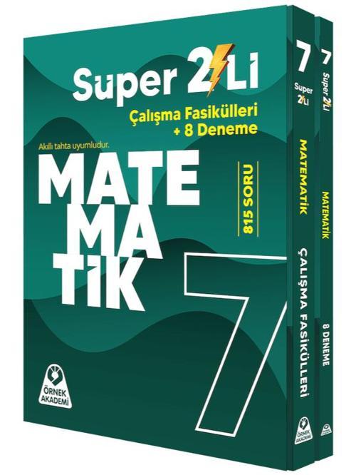 Örnek Akademi Yayınları 7. Sınıf Matematik Süper İkili Seti