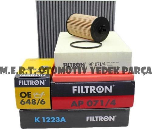 Chverolet Trax 1.4 / 1.6 Filtre Bakım Seti Filtron 553285404