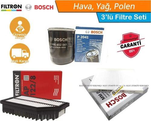 Hyundai Accent Blue 1.4 Benzinli Filtre Bakım Seti 2011-2019