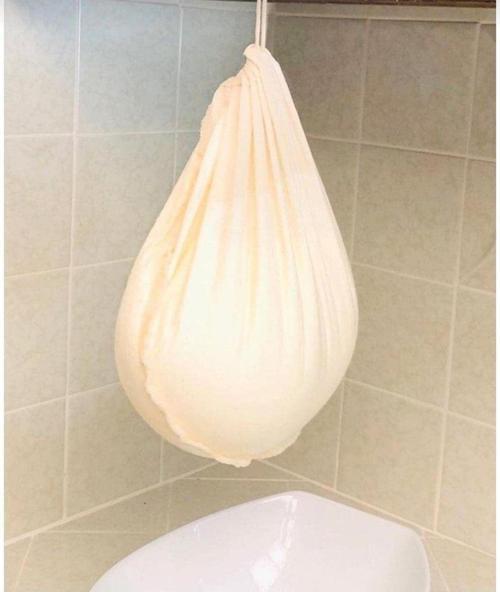 Oğur Dikimevi % 100 Pamuk Hazır Dikili Peynir,Yogurt,Süt Süzme Torbası20 Cm * 20 Cm (Krem Renk) 6518