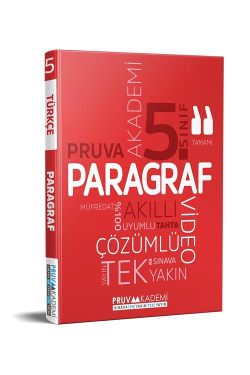 Pruva Yayınları 5. Sınıf Paragraf Soru Bankası