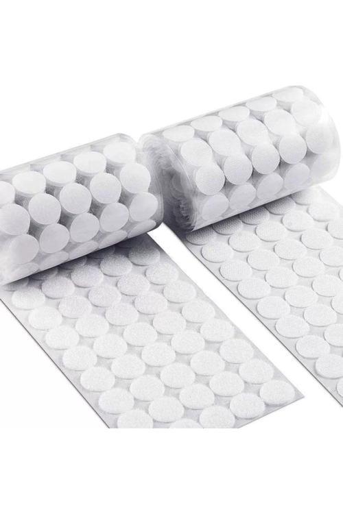 Halı Altı Kaydırmaz Çırt Bant (1,5 Cm Çap) Minik Çırtlı Bant 51 Çift