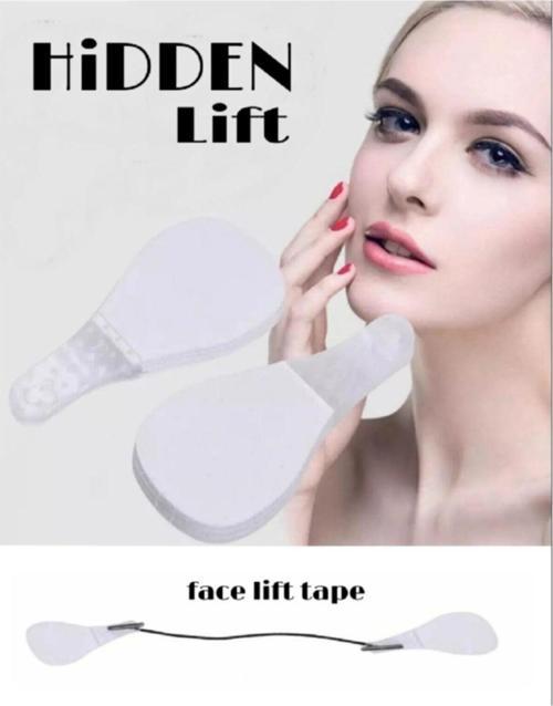 Hidden Lift Yüz-Boyun Germe Bantları 20 Adet (İpi Dahil)