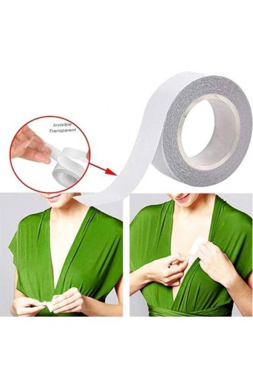 Hidden -Rl Vucut Için Kıyafet Yapıştırma Bandı 1,60 Cm*4,70 Cm (1 Rulo )