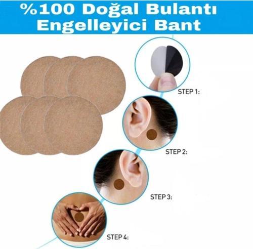 Araba ,Uçak,Gemi Tutmalarına Karşı Etkili % 100 Dogal Bant (6 Adet )