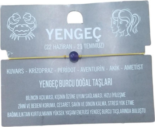 Burç Bileklik 1 Adet