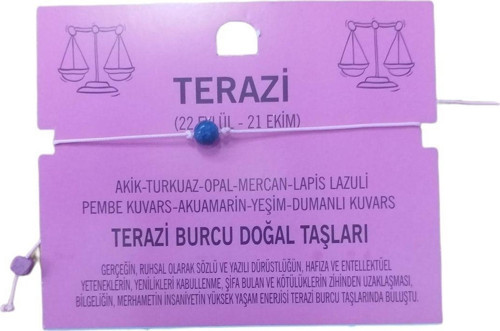 Burç Bileklik 1 Adet