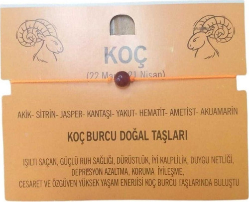 Burç Bileklik 1 Adet