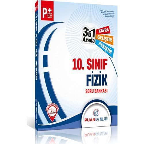 Puan Yayınları 10. Sınıf Fizik 3'Ü1 Arada Soru Bankası