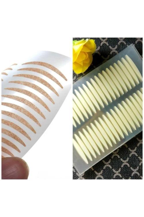 Göz Kapagı Kaldırma Bantdı Şeffaf Küçük Boy 40 Adet+Koton 48 Adet Küçük Boy