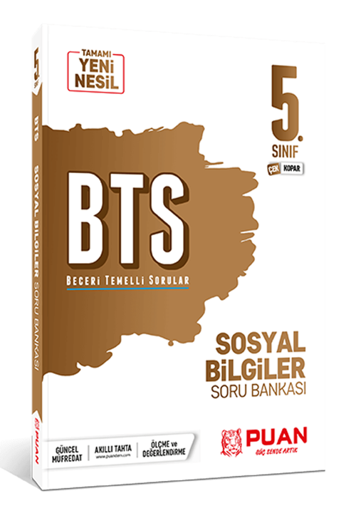 Puan Yayınları 5. Sınıf Sosyal Bilgiler Soru Bankası