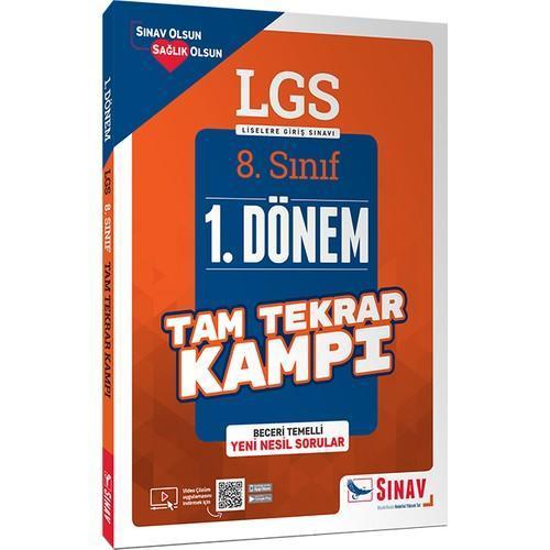 Sınav Yayınları 8. Sınıf Lgs 1. Dönem Çözümlü Tam Tekrar Kampı