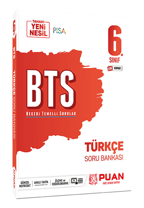 Puan Yayınları 6. Sınıf Türkçe Soru Bankası