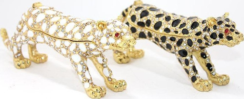 Swarovski Taşlı Tekli Leopar Model 1
