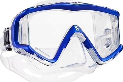 Crystal Vu Maske  Şeffaf/Mavi