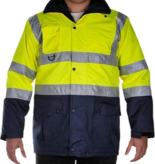 Pollyrain 5+1 Oxfort Parka Sarı/Lacivert XXL
