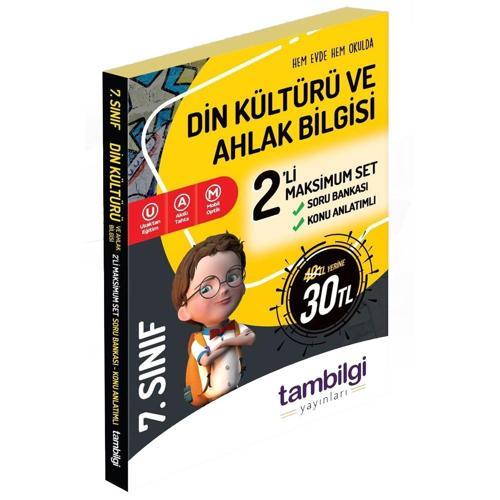 Tambilgi Yayınları 7. Sınıf Din Kültürü ve Ahlak Bilgisi Doping 2'li Set