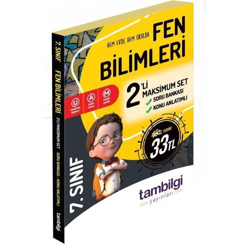 Tambilgi Yayınları 7. Sınıf Fen Bilimleri Doping 2'li Set