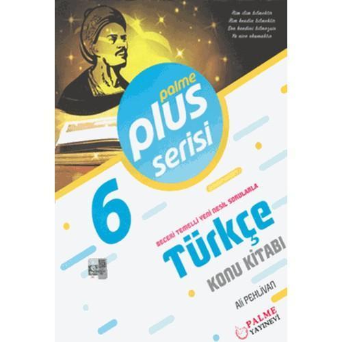 Palme Yayınları 6. Sınıf Plus Serisi Türkçe Konu Kitabı