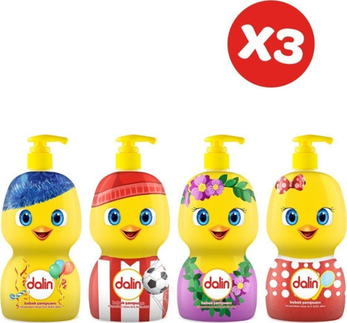Eğlen & Öğren Şampuan 500 ml X 3 Adet