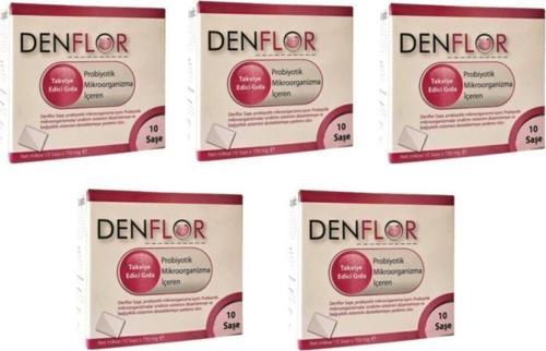 Denflor Probiyotik 10 Saşe 5’li Paket