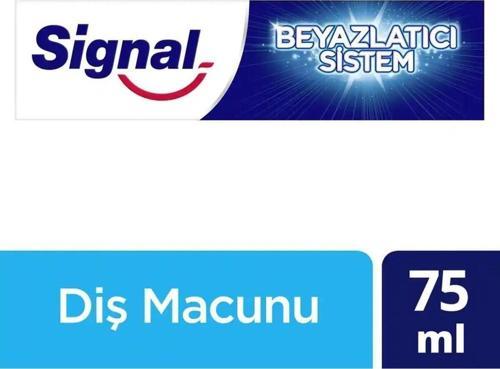 Beyazlatıcı Sistem Macun 75 ml