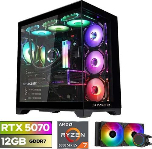 Lexus x540 Ryzen 7 5700X 32GB Ram 1TB M.2 NVMe SSD 12GB RTX5070 Sıvı Soğutmalı Oyuncu Bilgisayarı