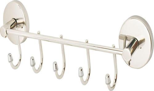 Paslanmaz Çelik 5’Li Banyo Askılığı – Havlu, Bornoz, Kıyafet Askısı
