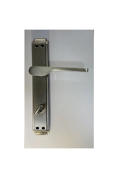 Eda Gül Lüx Nikel-Saten Wc Kapı Kolu