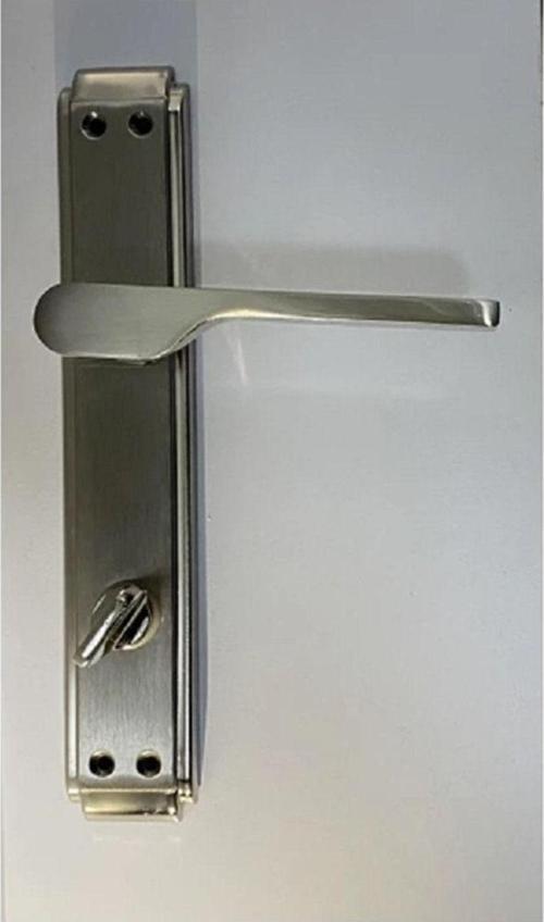 Eda Gül Lüx Nikel-Saten Wc Kapı Kolu