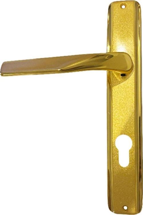 Söğüt Altın Kaplamalı %100 Pirinç Yale Çelik Kapı Kolu,Lüks Görünüm,Maksimum Dayanıklılık,Paslanmaz