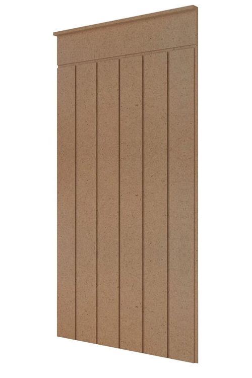 Kalite Dekoratif Duvar Paneli ( 54 X 105 Cm ) Boyanabilir Ahşap Ham Mdf Duvar Panel