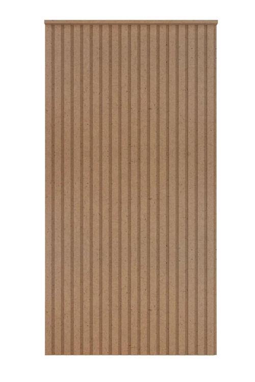 Dekoratif Duvar Paneli 54 X 102 Cm Boyanabilir Ahşap (4Mm) Ham Mdf Duvar Paneli
