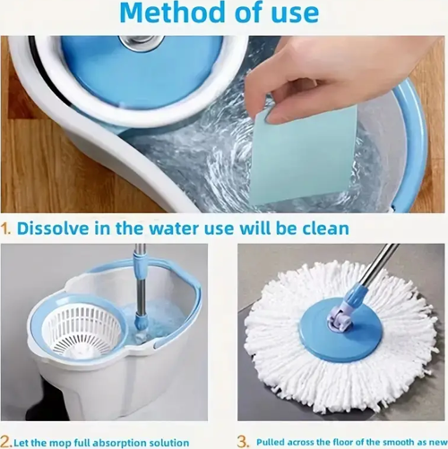 Zemin Temizleme Ve Parlatma Tableti 20 Adet