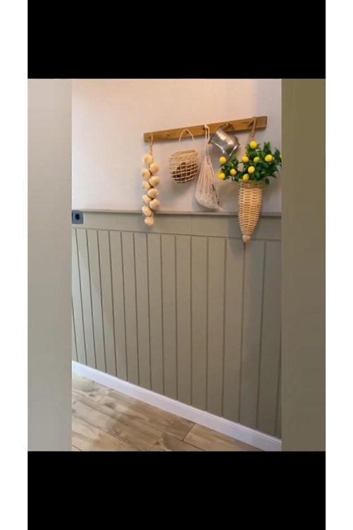 Dekoratif, Duvar Çıtası, Ahşap Duvar Paneli, Boyanabilir, 4Mm Ham Mdf, 3 Adet, 3'Lü Paket 36*103 Cm