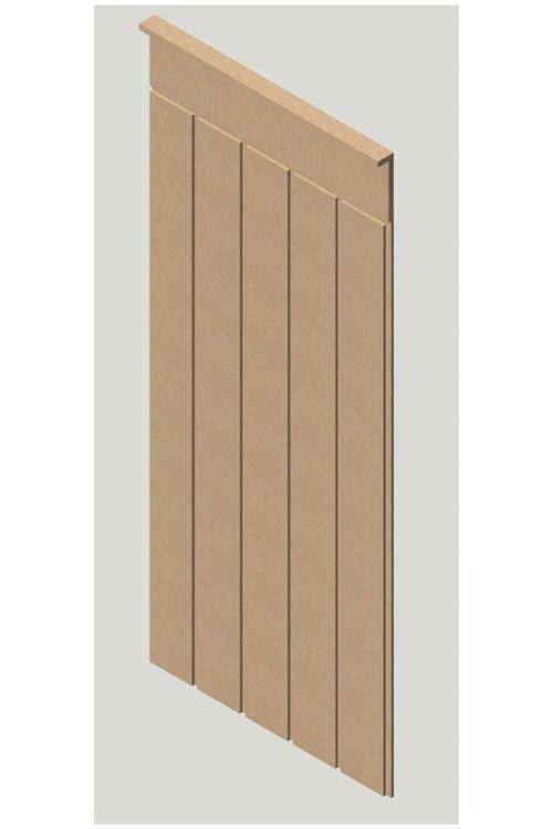 Duvar Paneli 45 Cm Genişlik X 102 Cm Ham Mdf Duvar Panel-6Mm