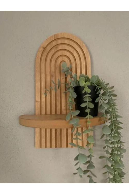 Dekoratif Duvar Rafı