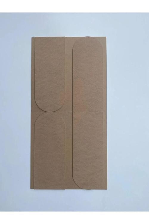 Alaçatı Duvar Paneli (2 Adet) Dekoratif, Duvar Çıtası, Ahşap Duvar Paneli, Boyanabilir, Ham, Mdf