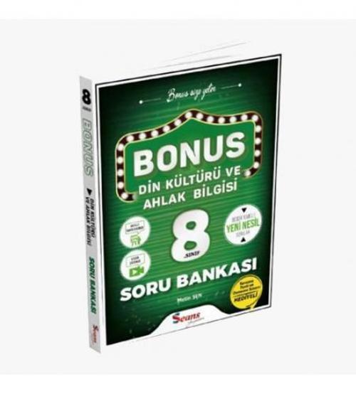 Seans Yayınları 8. Sınıf Din Kültürü ve Ahlak Bilgisi Bonus Soru Bankası