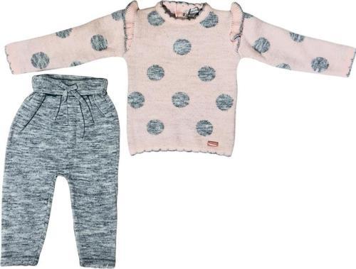 PUANTİYE İKİLİ TRİKO TAKIM Somon