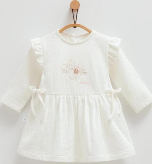 ROSE BABY ELBİSE Ekru