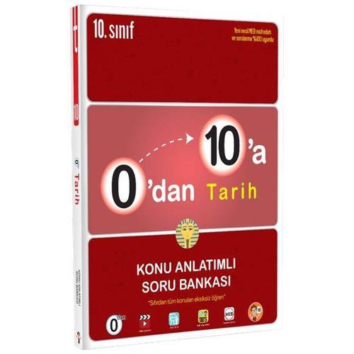 Tonguç Yayınları 10. Sınıf 0'dan 10'a Tarih Konu Anlatımlı Soru Bankası