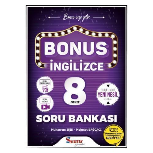 Seans Yayınları Bonus 8. Sınıf İngilizce Soru Bankası