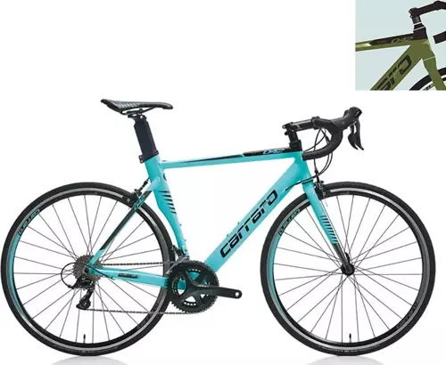 Race 042 28 jant 50 Kadro (Mat Haki Yeşil, Siyah) Yol & Yarış Bisikleti