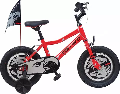 Red Eagle 16 jant (Kırmızı, Siyah) Vitessiz Çocuk Bisikleti