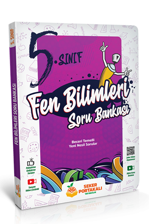 Şeker Portakalı Yayınları 5. Sınıf Fen Bilimleri Soru Bankası