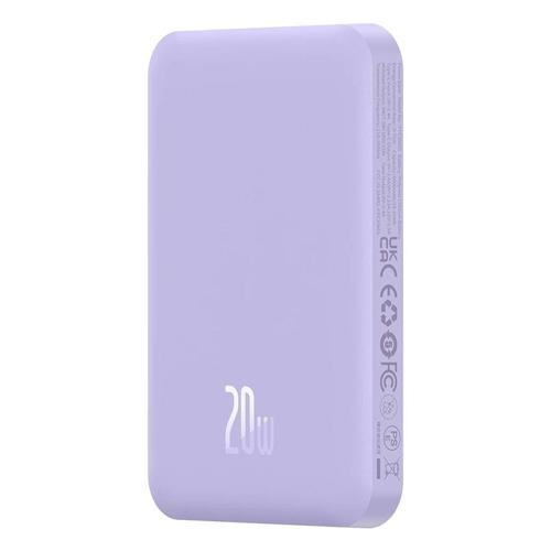 Magsafe Mını Kablosz 5000m 20w Powerbnk Mor