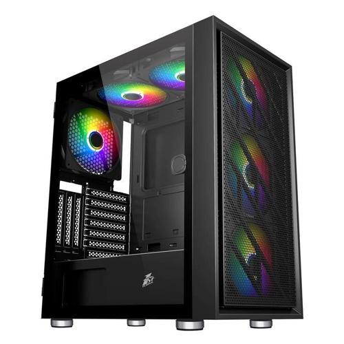 Ar7 Siyah 650w 80+ Argb 4x12cm Fan Temperli Cam Mesh Usb 3.0 Atx Kasa