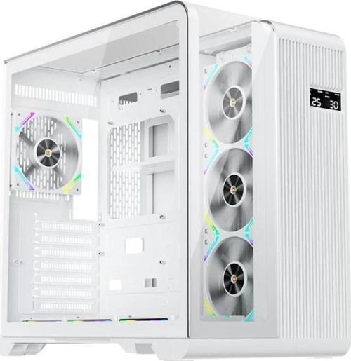 Rt7 Beyaz Dıgıtal 850w 80+ Gold Full Modüler 4x12cm Argb 3 Taraflı Temperli Cam Usb 3.0 -