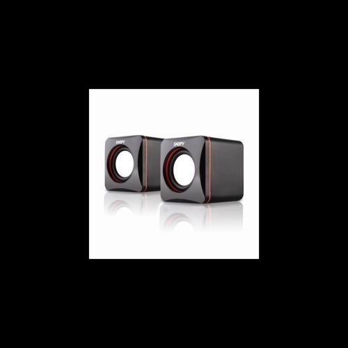 Sn-21, 6w, 1+1 Masaüstü, Usb Speaker, (siyah)